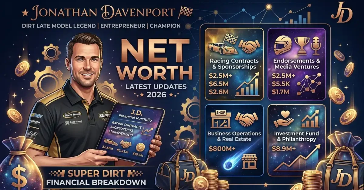 Jonathan Davenport Net Worth, Superman Dirt Racer Life Story