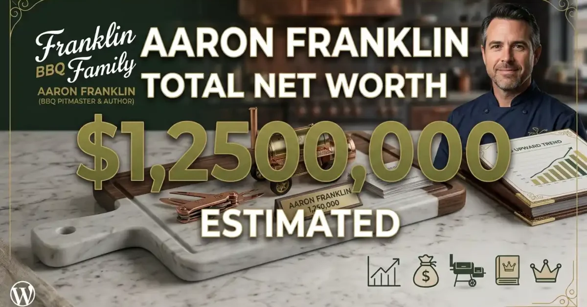 Aaron Franklin Net Worth, Franklin Barbecue Life and Career