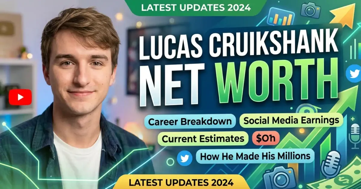Lucas Cruikshank Net Worth, Fred Figglehorn Life and Career