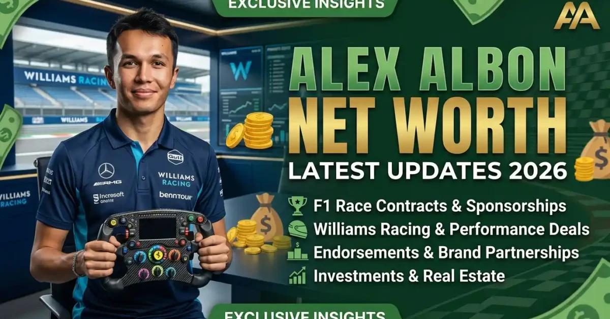 Alex Albon Net Worth, Williams F1 Driver Life and Career